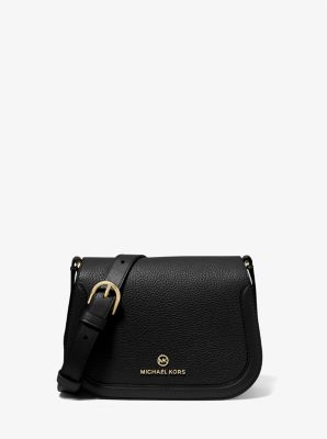 Lucie Small Pebbled Leather Crossbody Bag