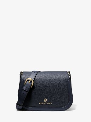 Lucie Small Pebbled Leather Crossbody Bag