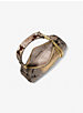 Piper Small Two-Tone Snake Embossed Leather Shoulder Bag image number 1