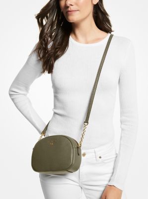 Jet Set Charm Small Pebbled Leather Crossbody Bag image number 2