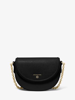 Michael Kors Jet Set Charm Large Dome Crossbody Bag - Black