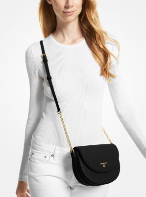 Jet Set Small Saffiano Leather Envelope Crossbody Bag