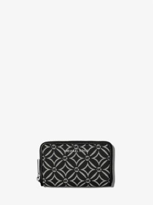 Michael Kors NEW Small Logo Jacquard Wallet SALE