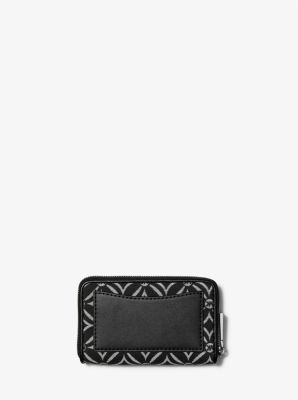 Michael Kors Jet Set monogram-print wallet, White