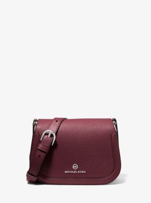 michael kors lucie small pebbled leather crossbody bag