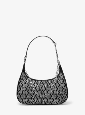 Piper Small Studded Logo Shoulder Bag