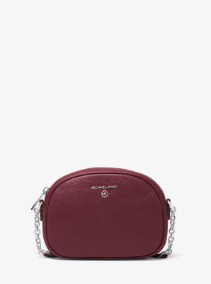 Jet Set Charm Small Pebbled Leather Crossbody Bag