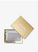 Small Metallic Logo Chain Card Case image number 3