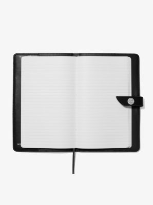 Medium Metallic Logo Stripe Notebook