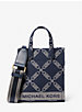 Gigi Extra-Small Empire Logo Jacquard Crossbody Bag image number 0