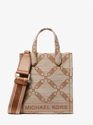 MICHAEL Michael Kors Hamilton Large MK Logo Tote Bag, Brown