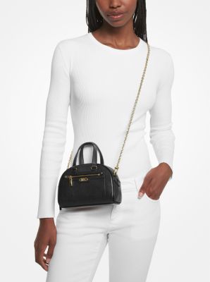 Michael Kors Mercer Small Leather Messenger - Macy's