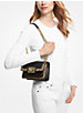 Heather Extra-Small Leather and Leopard Print Calf Hair Crossbody Bag image number 3