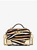Estelle Micro Tiger Print Calf Hair Crossbody Bag image number 0