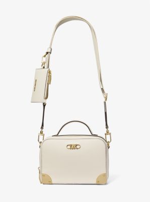 Michael Kors Estelle Small Pebbled Leather Satchel Bag