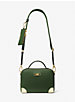 Estelle Small Pebbled Leather Satchel image number 0