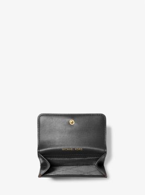 Michael kors large leather card online case