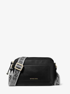 Michael Michael Kors Jet Set Chain MD Messenger Black Purse