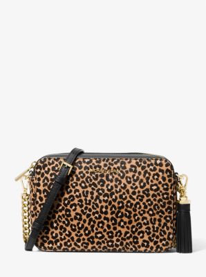 Off-white Star Bag with leopard-print pony skin insert