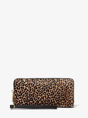 Cheetah print shop mk purse