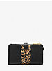 Adele Leather and Leopard Print Calf Hair Smartphone Wallet image number 2