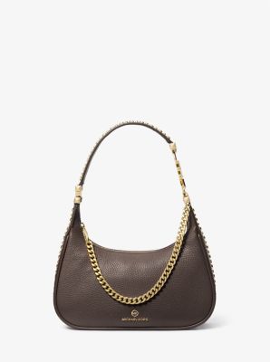 Michael Kors Brooklyn Large Flap Xbody Bruin