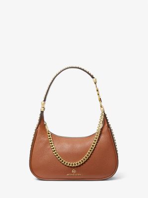 Piper Small Pebbled Leather Shoulder Bag