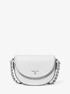 Jet Set Charm Medium Leather and Logo Crossbody Bag