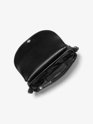 Sac à bandoulière Jet Set Charm de taille moyenne en cuir à logo image number 1