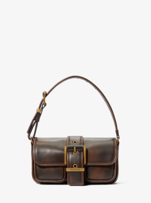 Colby Extra-Small Burnished Leather Shoulder Bag image number 0