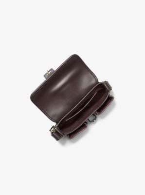 Colby Extra-Small Leather Shoulder Bag in CHOCOLATE | Michael Kors