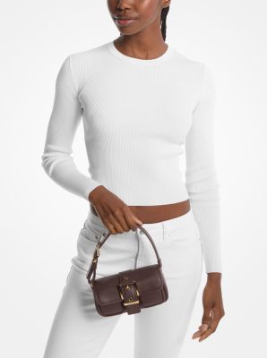 Colby Extra-Small Leather Shoulder Bag in CHOCOLATE | Michael Kors