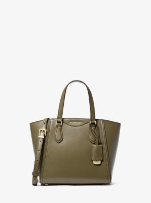 Taryn Small Leather Convertible Crossbody Bag image number 0