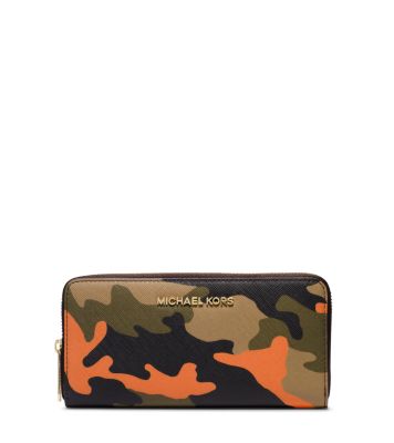 michael kors camo wallet