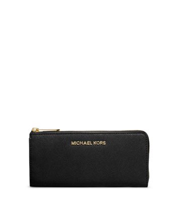 saffiano leather wallet michael kors