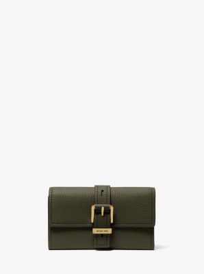 Trifold-Brieftasche Nolita Medium aus gekrispeltem Leder image number 0