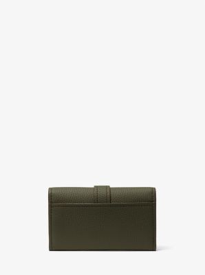 Trifold-Brieftasche Nolita Medium aus gekrispeltem Leder image number 2