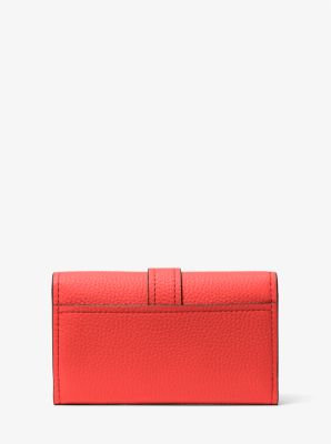 Nolita Medium Pebbled Leather Tri-Fold Wallet