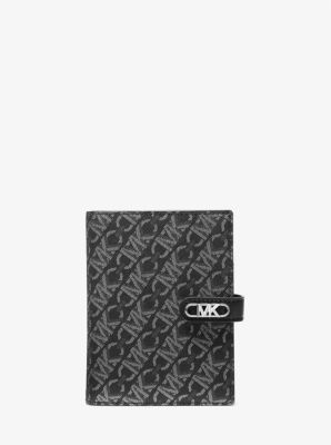 Metallic Empire Signature Logo Passport Wallet image number 0