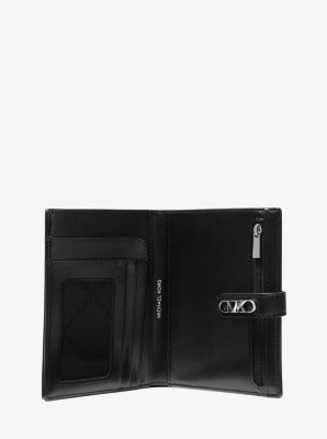 Metallic Empire Signature Logo Passport Wallet