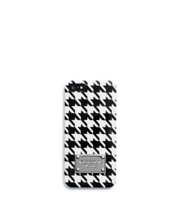 Printed Houndstooth Phone Case   