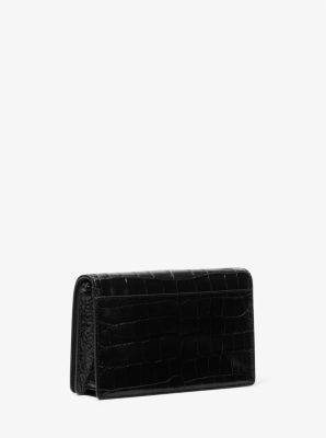 Jet Set Medium Crocodile Embossed Leather Crossbody Bag image number 2