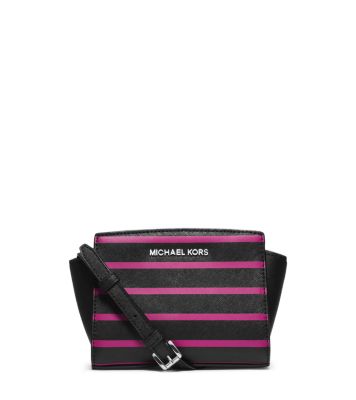 michael michael kors selma mini saffiano leather crossbody