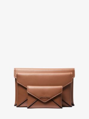 Michael kors small leather envelope wallet hotsell