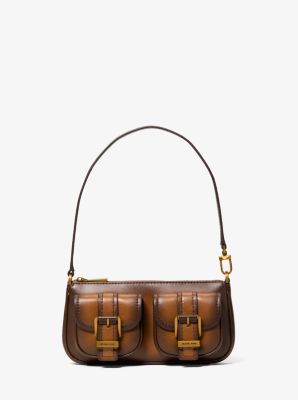 Pochette Zoe piccola in pelle brunita image number 0