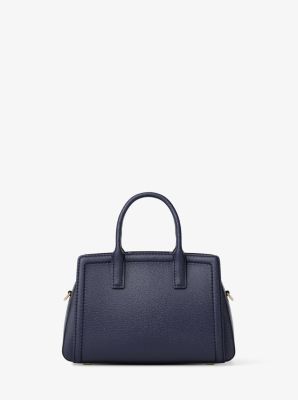 Laila Extra-Small Leather Crossbody Bag in DRESS BLUES | Michael Kors