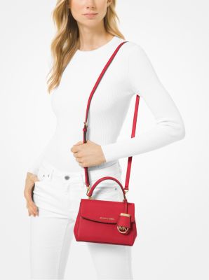 Michael kors ava saffiano leather crossbody shop satchel