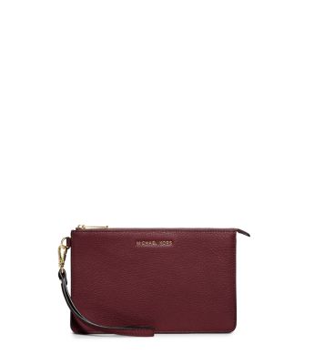 Daniela Medium Leather Wristlet 