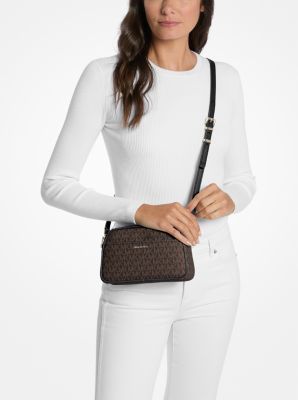 Jet Set Small Signature Logo Camera Crossbody Bag image number 2