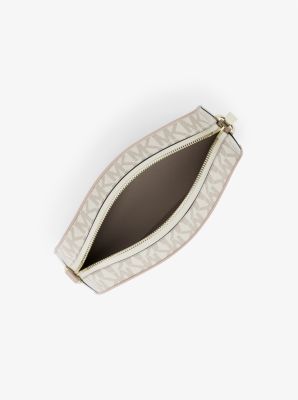 Bandolera Jet Set pequeña con logotipo exclusivo para cámara